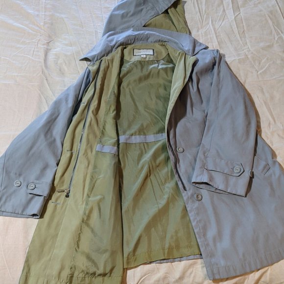 London Fog zippered coat/jacket with hood - Picture 4 of 6